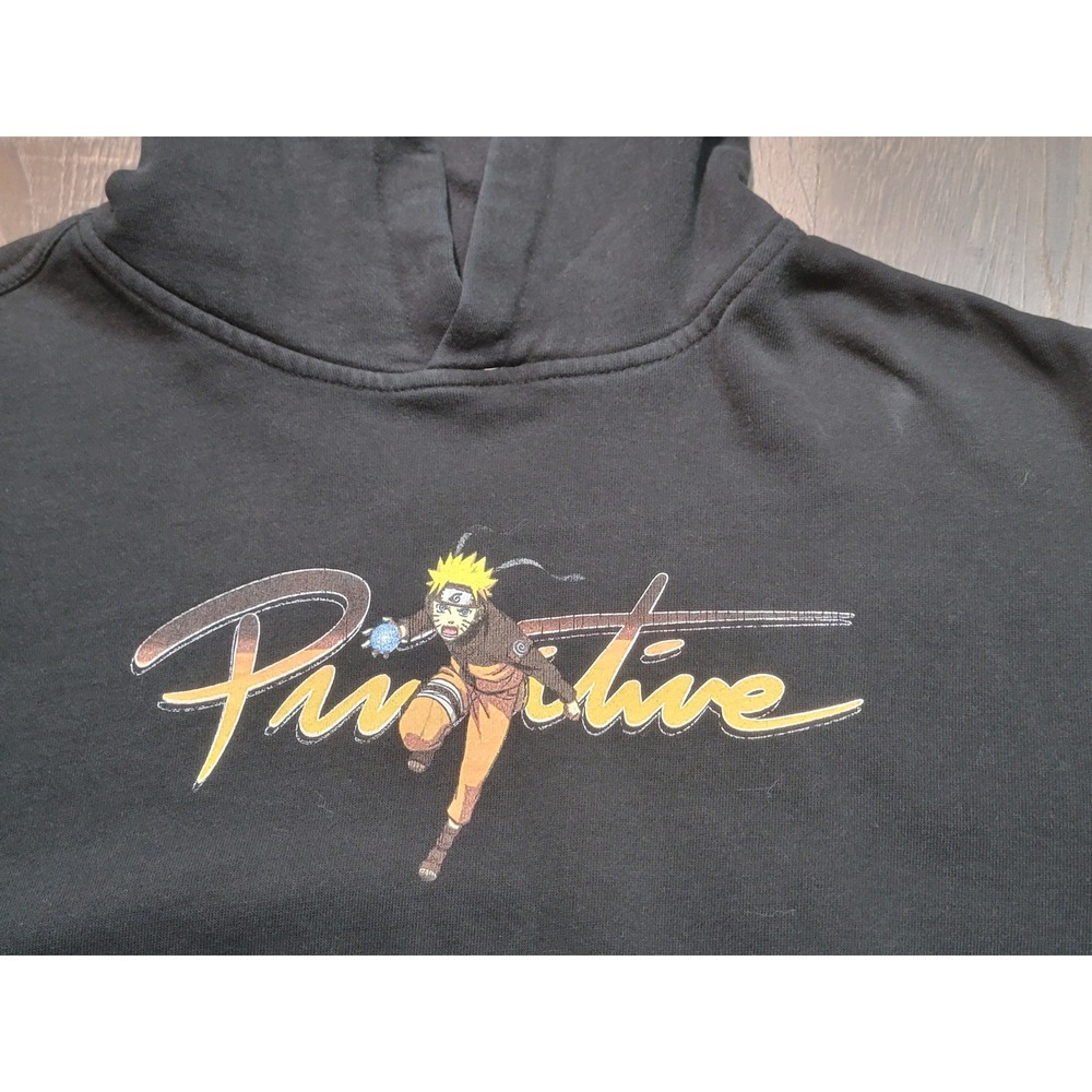 Primitive Naruto Shippuden Hoodie Mens Black Naruto Graphic Sweatshirt Medium - Picture 4 of 11